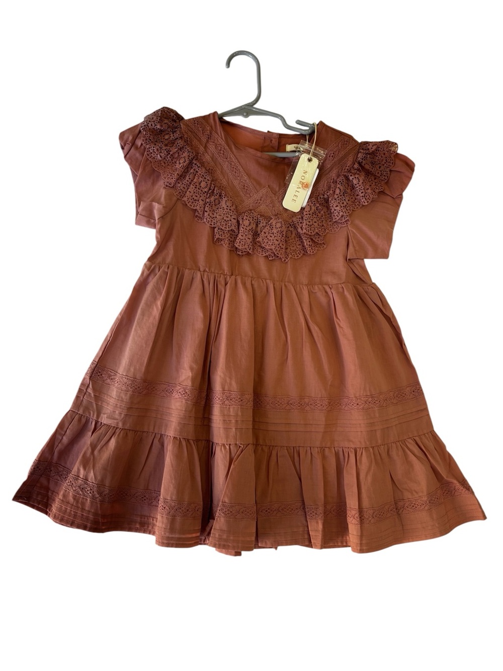 Noralee ruffle dress- NWT